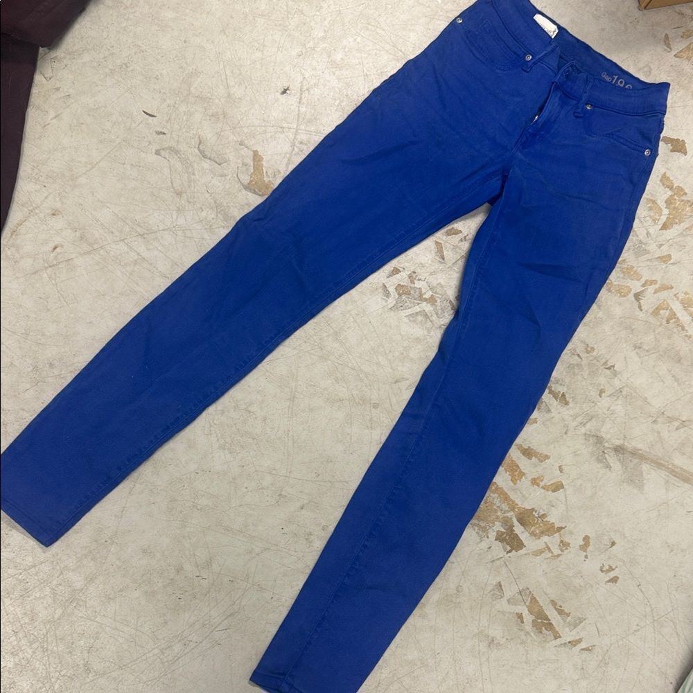 GAP Royal Blue Denim Legging Jean 1969 LIKE NEW - Size 2